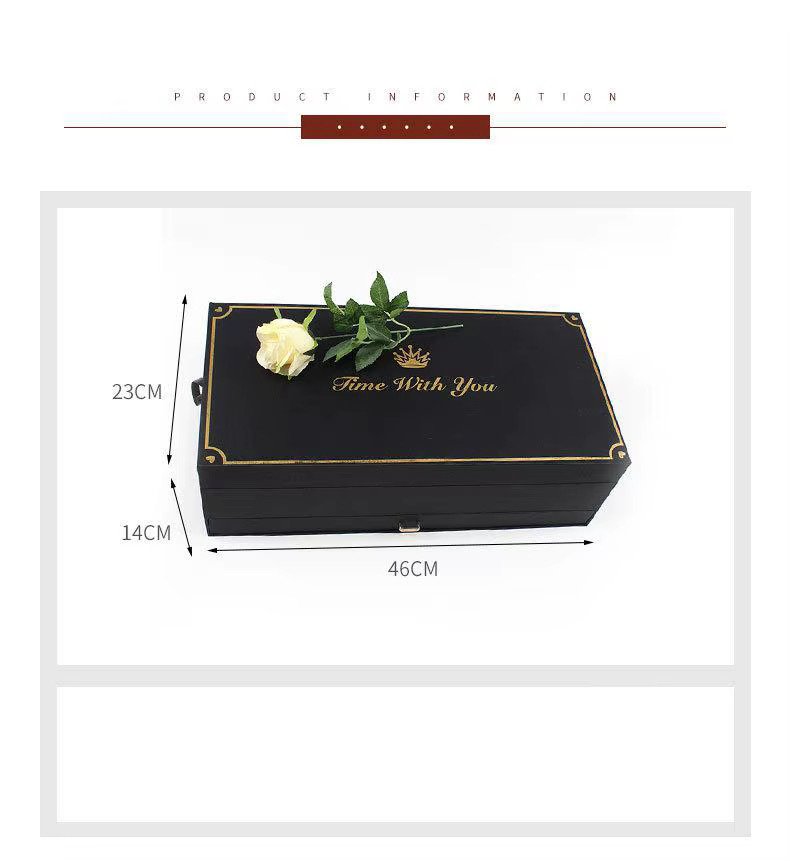 Fresh Roses & Chocolate Gift Box - Image 5